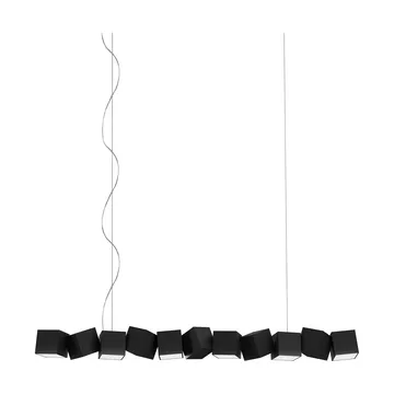 Blockchain system 11 pendant - Black - Oblure