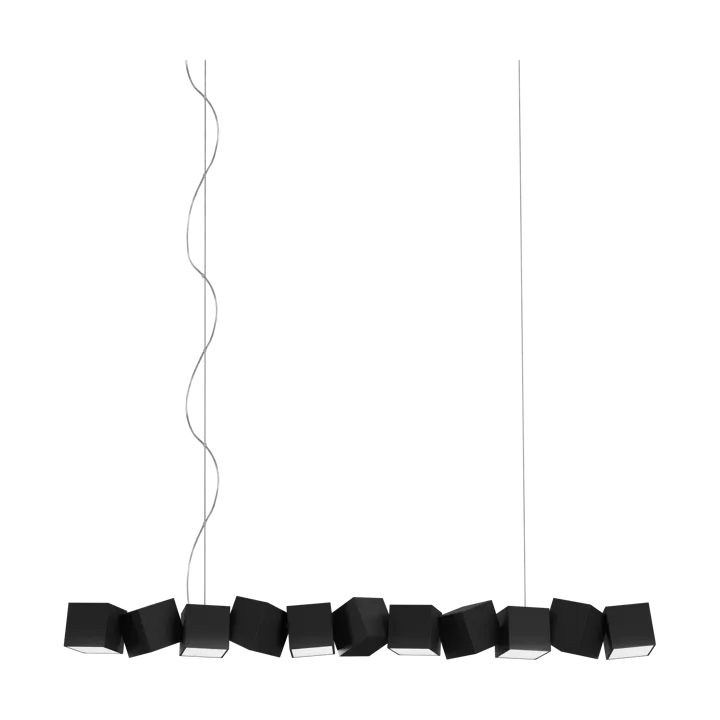 Blockchain system 11 pendant - Black - Oblure