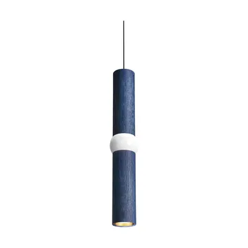 Lightbone pendant lamp - Medium 53.8 cm, blue oak - Oblure