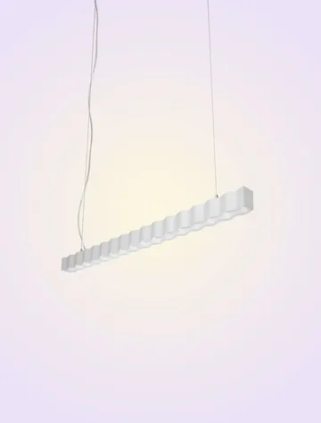 Superwave pendant lamp - White - Oblure