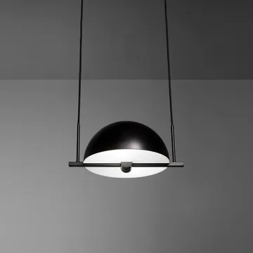 Trapeze pendant Ø28.1 cm - Black - Oblure