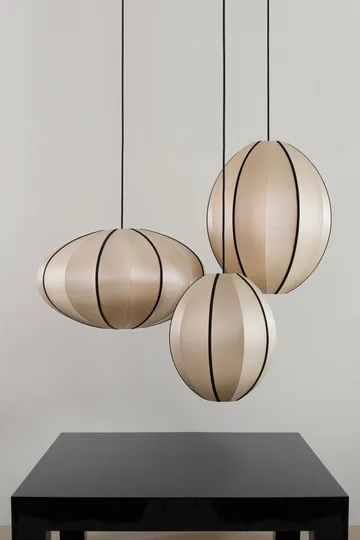 Indochina Classic Oval L lamp shade - Kit-black - Oi Soi Oi