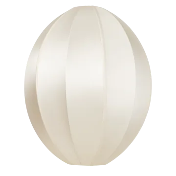 Indochina Classic Oval L lamp shade - Offwhite - Oi Soi Oi