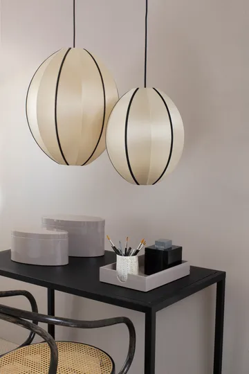 Indochina Classic Oval S lamp shade - Kit-black - Oi Soi Oi