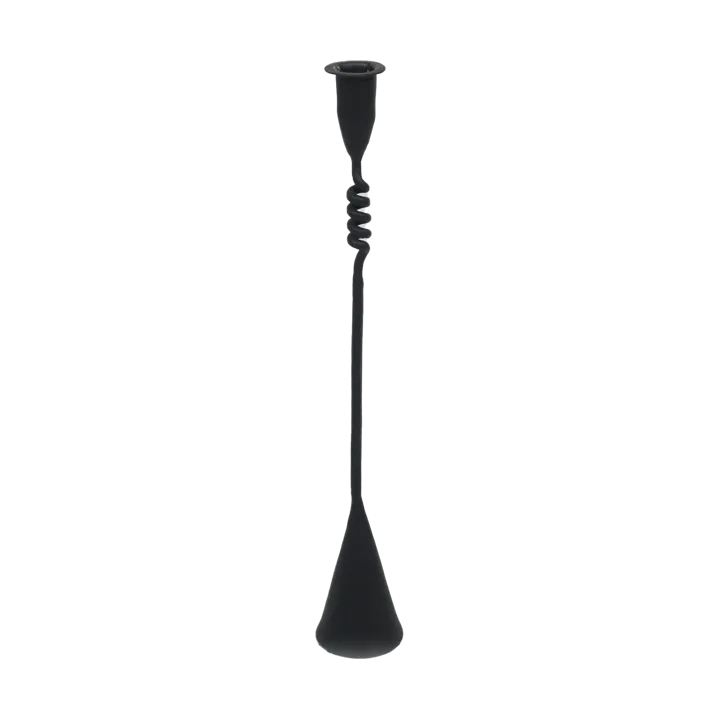 Askil candlestick 43 cm - Black - Olsson & Jensen