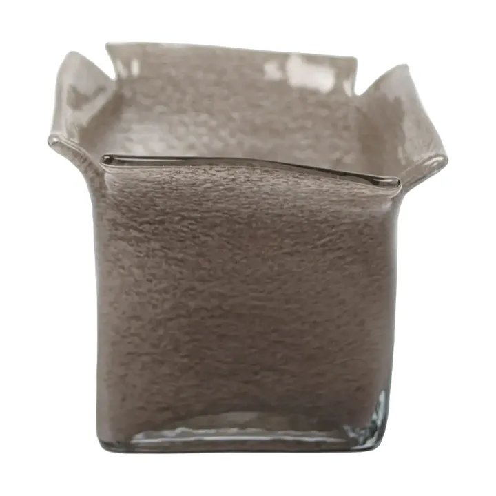 Atlas candle lantern 15.5 cm - Taupe - Olsson & Jensen