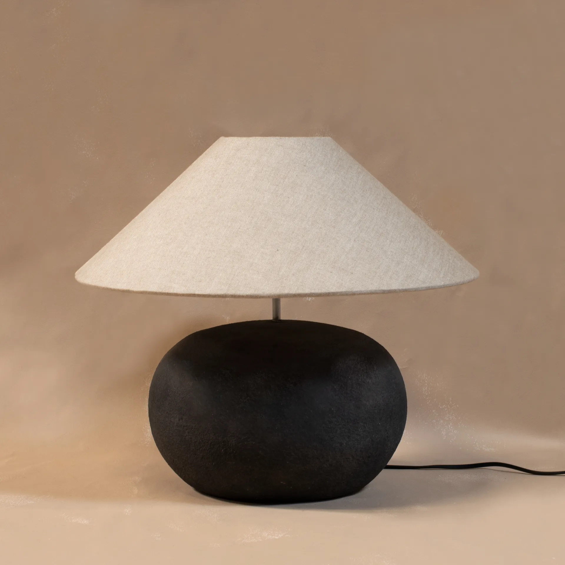 Bellac lamp base 30.5 cm, Dark grey Olsson & Jensen