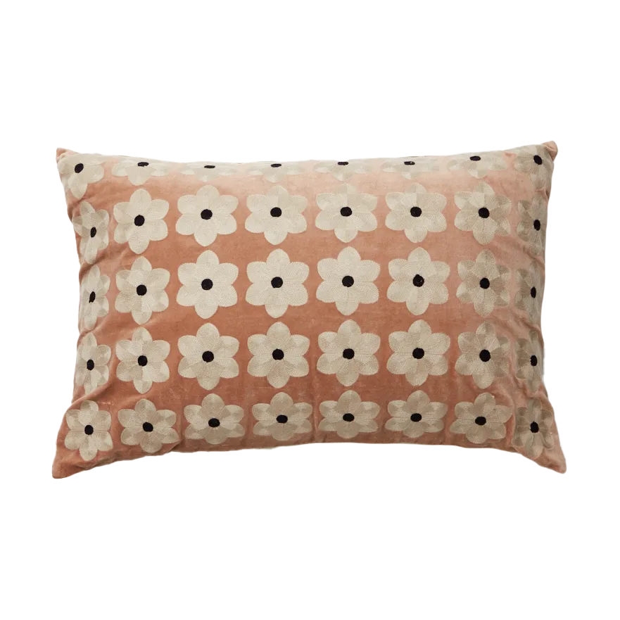 Daisy cushion cover 40x60 cm, Old rose Olsson & Jensen