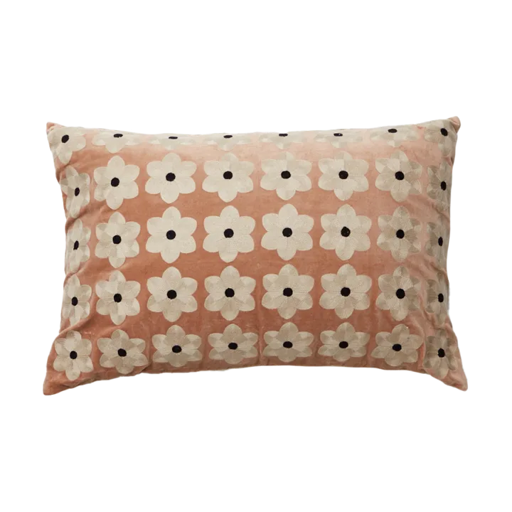 Daisy cushion cover 40x60 cm - Old rose - Olsson & Jensen
