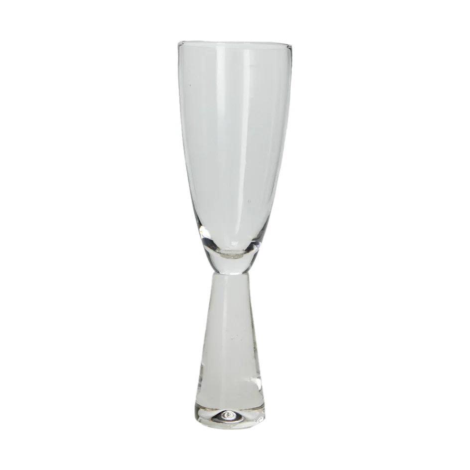 Flow flute champagne glass, Clear Olsson & Jensen