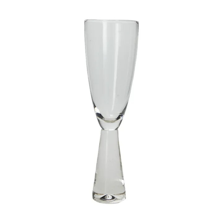 Flow flute champagne glass - Clear - Olsson & Jensen