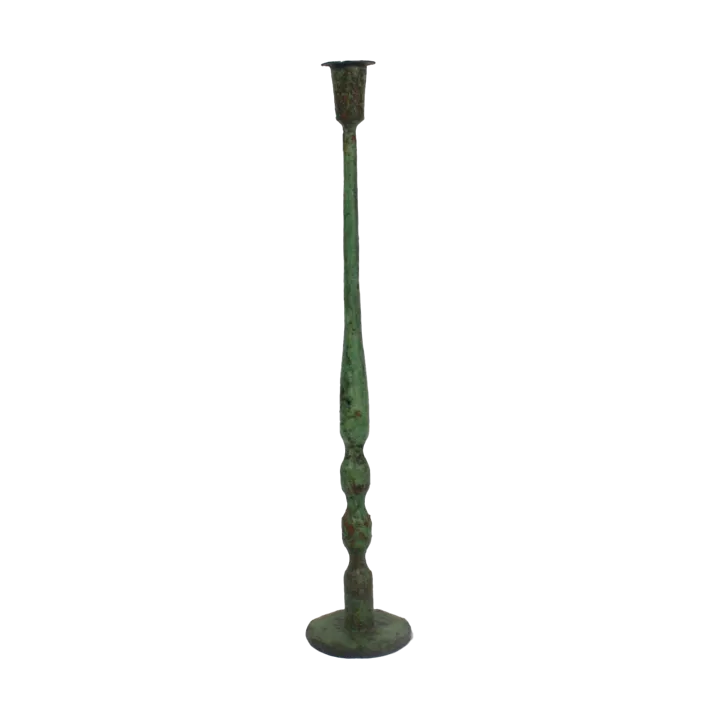 Iliana Candlestick 50 cm - Green - Olsson & Jensen