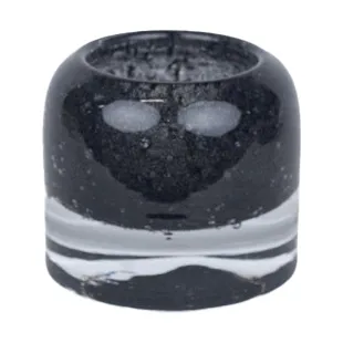 Leah candle lantern Ø7.5 cm, Black Olsson & Jensen
