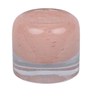 Leah candle lantern Ø7.5 cm - Pink - Olsson & Jensen