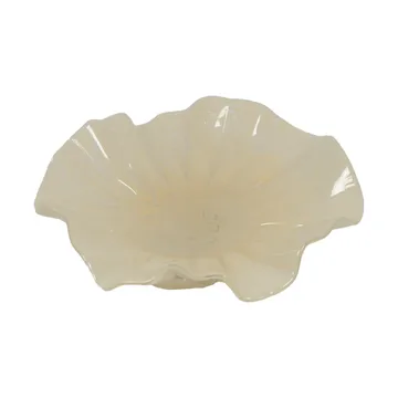 Loa bowl on foot 22 cm - Vanilla - Olsson & Jensen