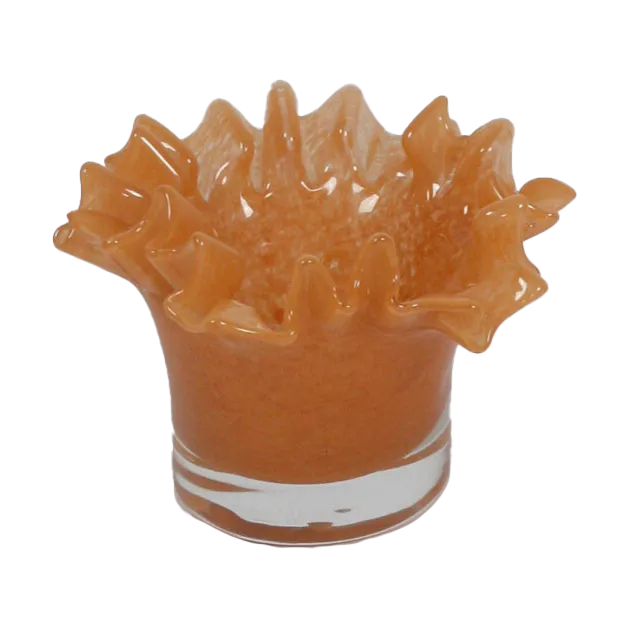Loa tealight holder 14 cm - Peach - Olsson & Jensen