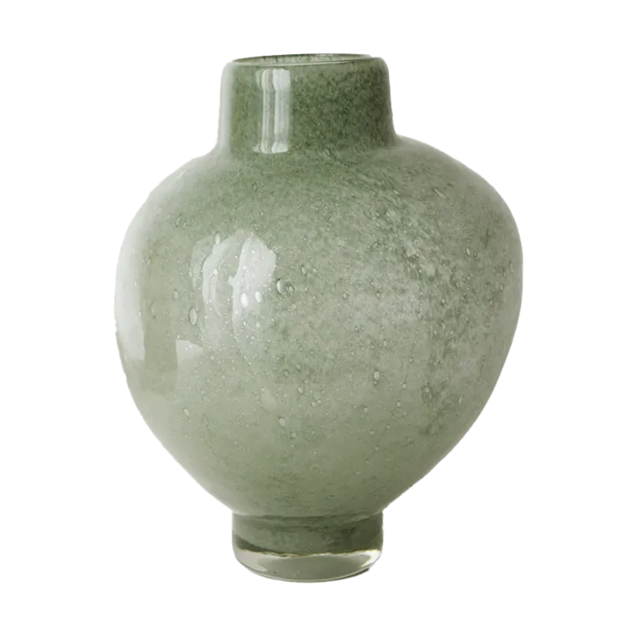 Mila vase small 19.5 cm - Green - Olsson & Jensen