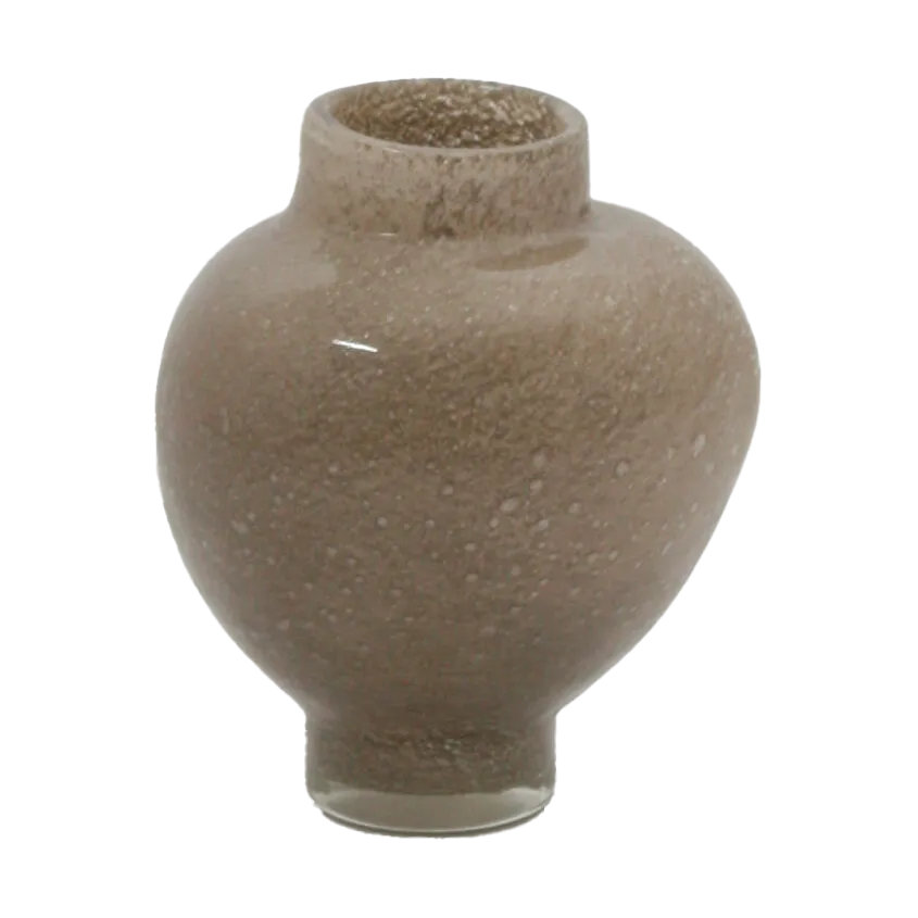 Mila vase small 19.5 cm, Taupe Olsson & Jensen