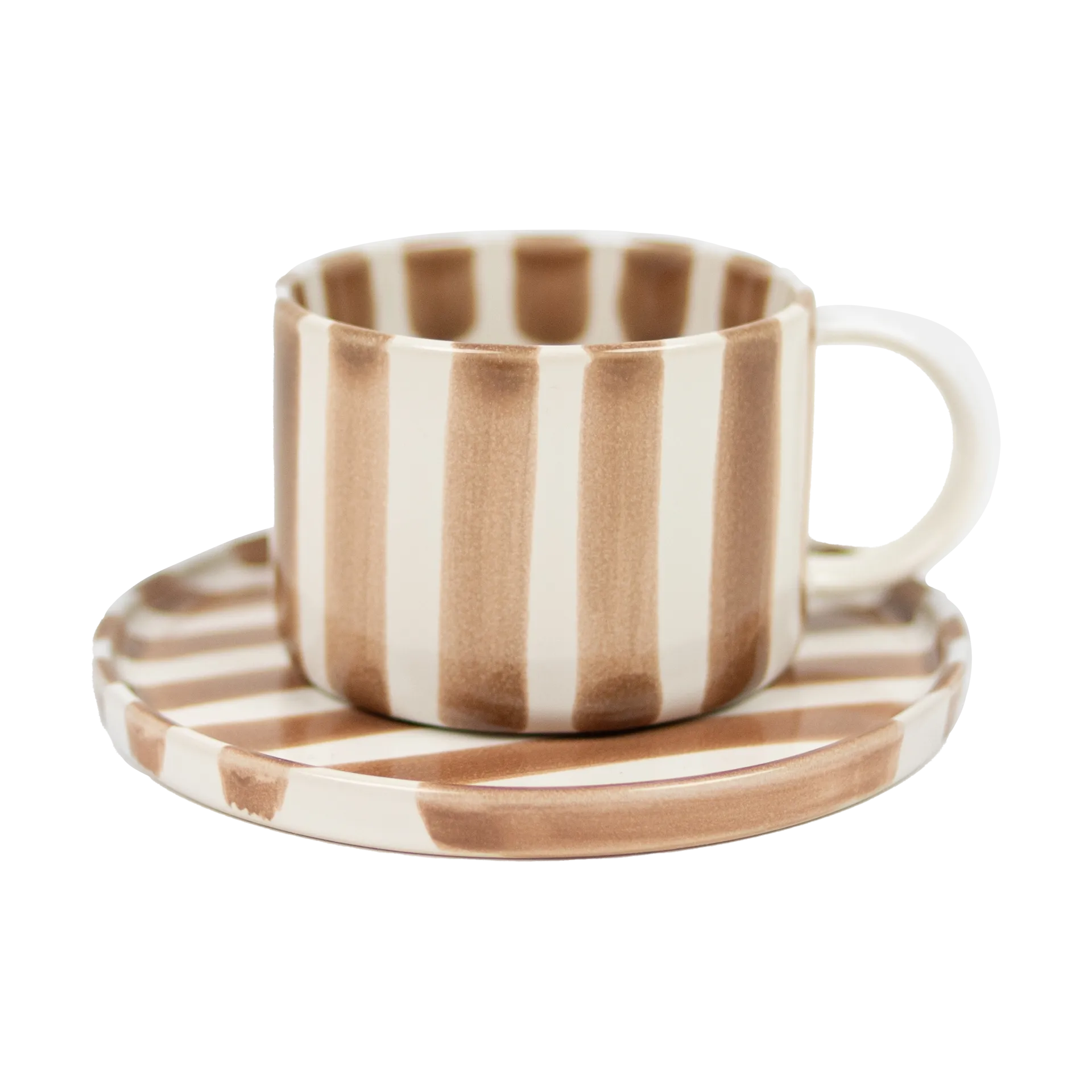 Monica cup with saucer, Beige Olsson & Jensen