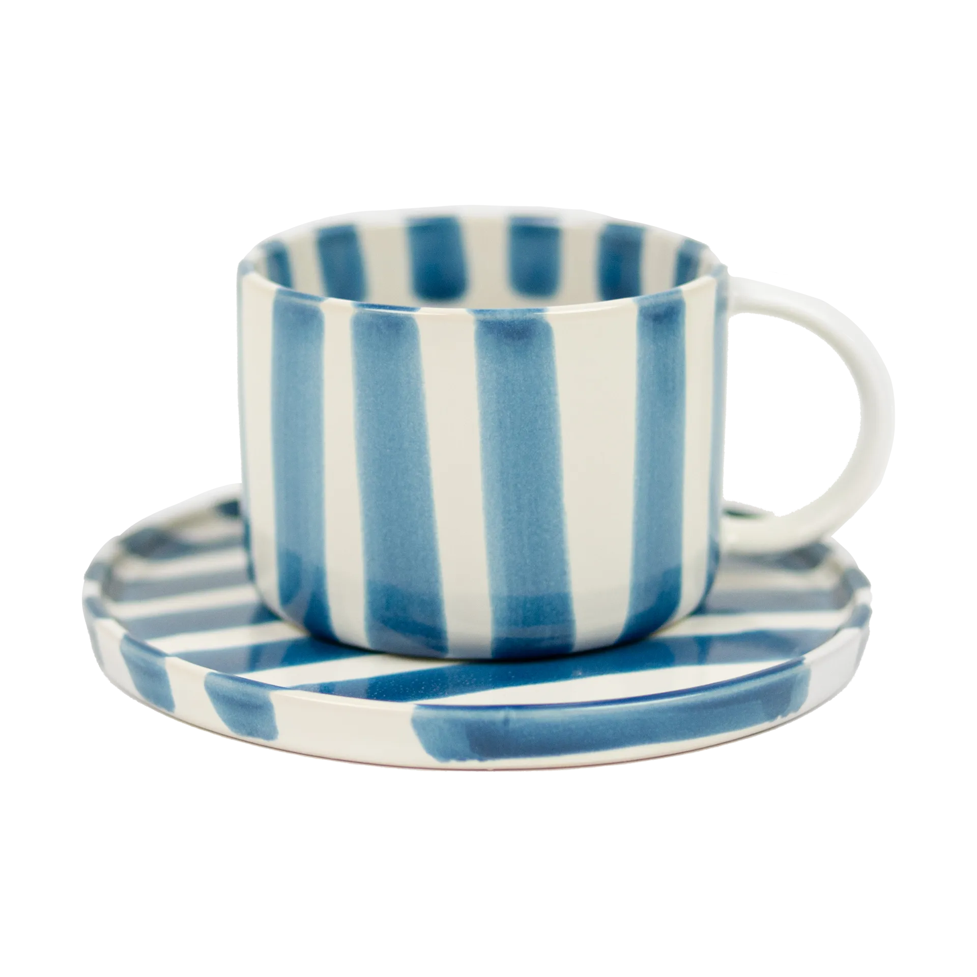 Monica cup with saucer, Blue Olsson & Jensen