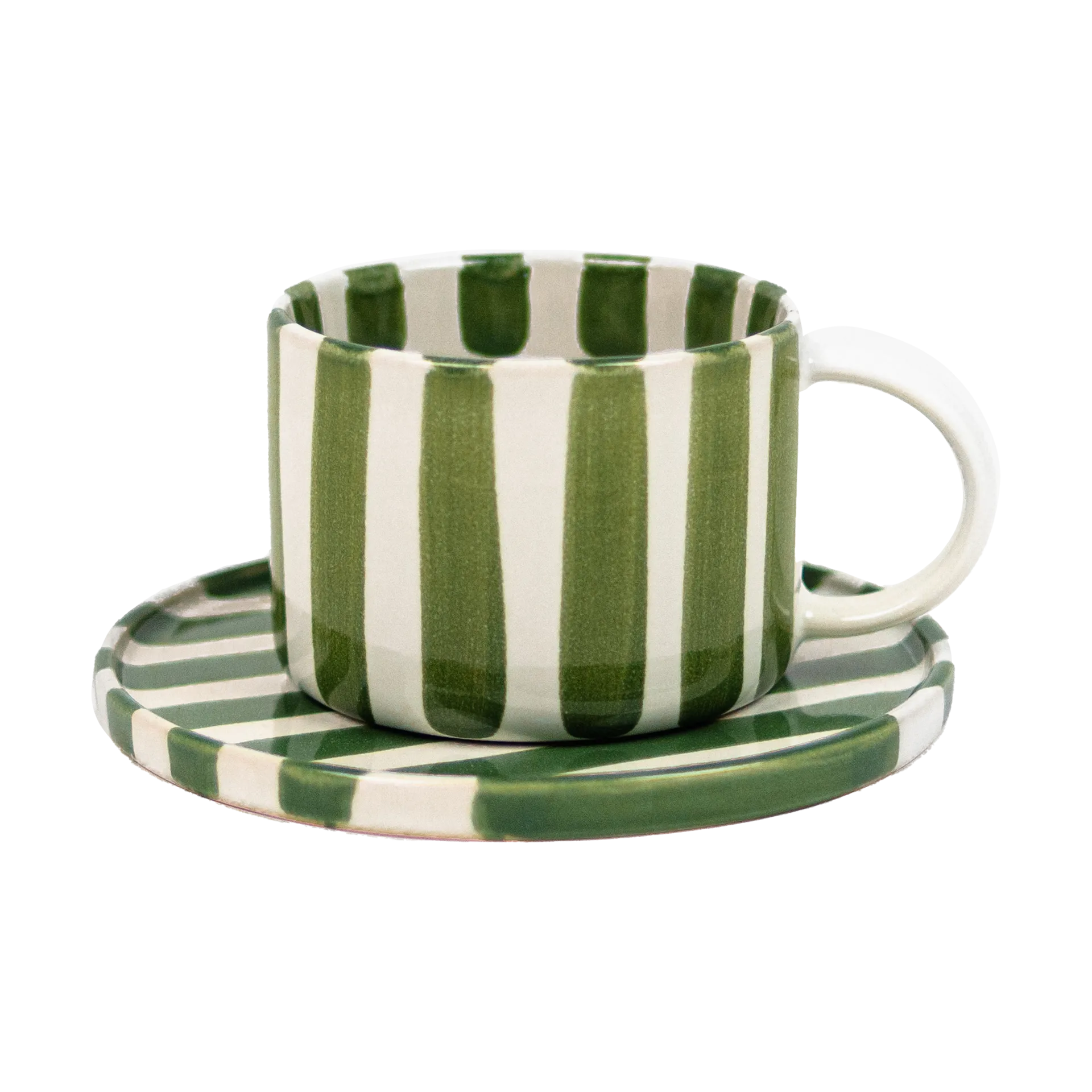Monica cup with saucer, Green Olsson & Jensen