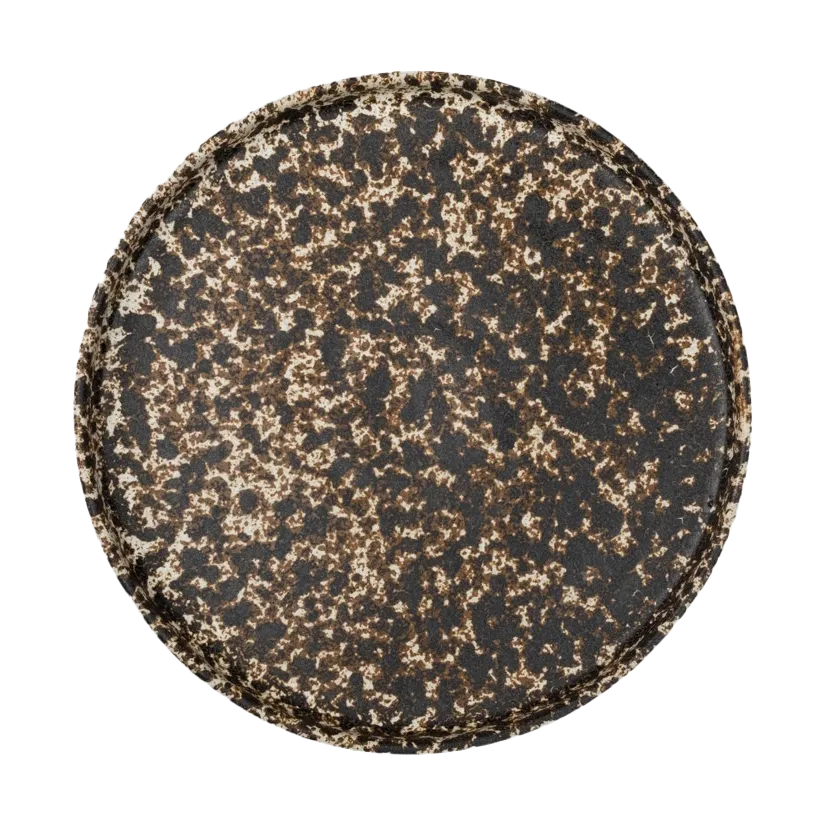 Peppar small plate Ø19.5 cm, Brown Olsson & Jensen