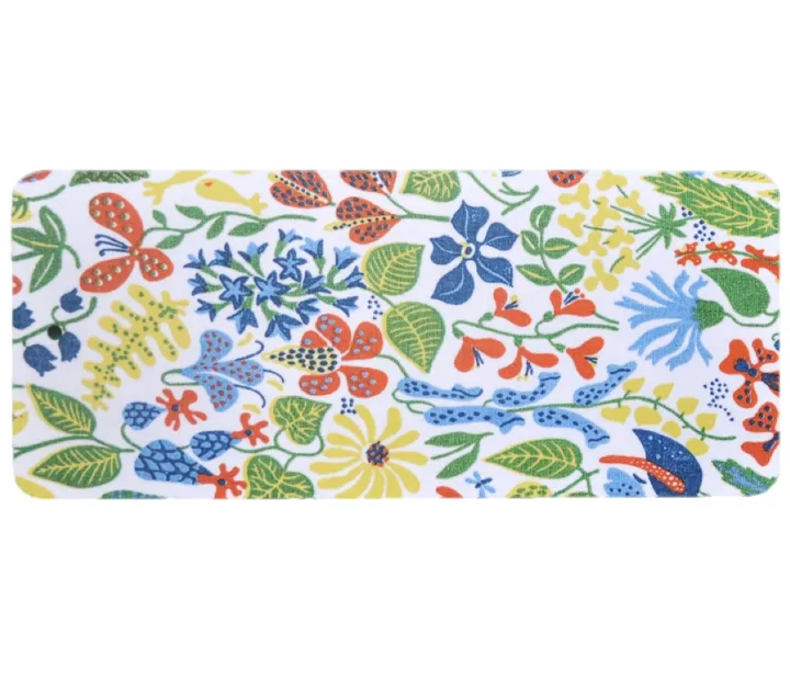 Herbarium yellow cutting board - 40x17 cm - Opto Design