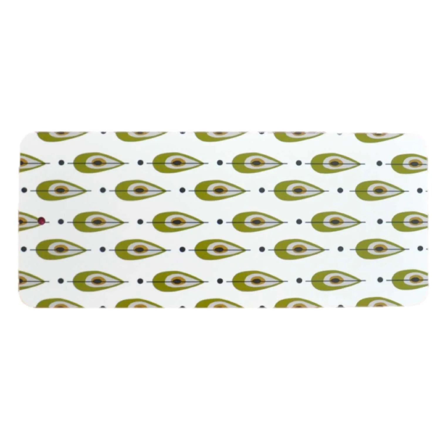 High Pears cutting board 40x17 cm, Olive green Opto Design