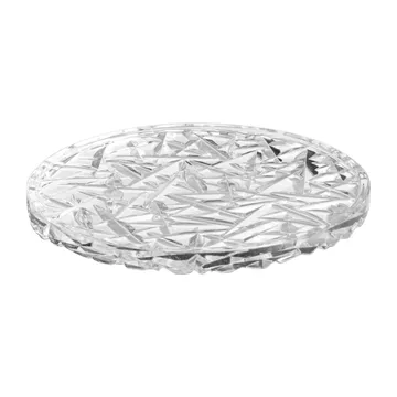 Carat coaster Ø12.5 cm - Clear - Orrefors