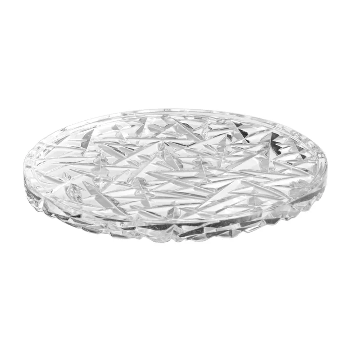 Carat coaster Ø12.5 cm - Clear - Orrefors