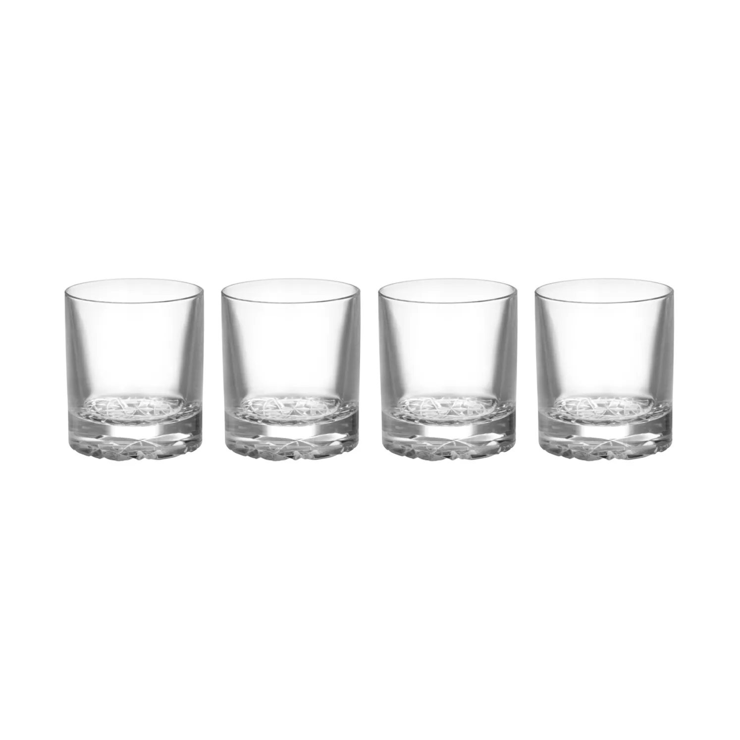 Carat old fashioned glass 21 cl 4-pack, Clear Orrefors