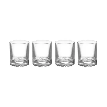 Carat old fashioned glass 21 cl 4-pack - Clear - Orrefors
