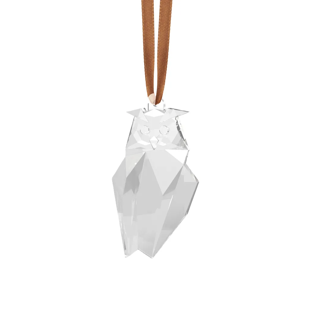 Holiday ornaments, Owl Orrefors
