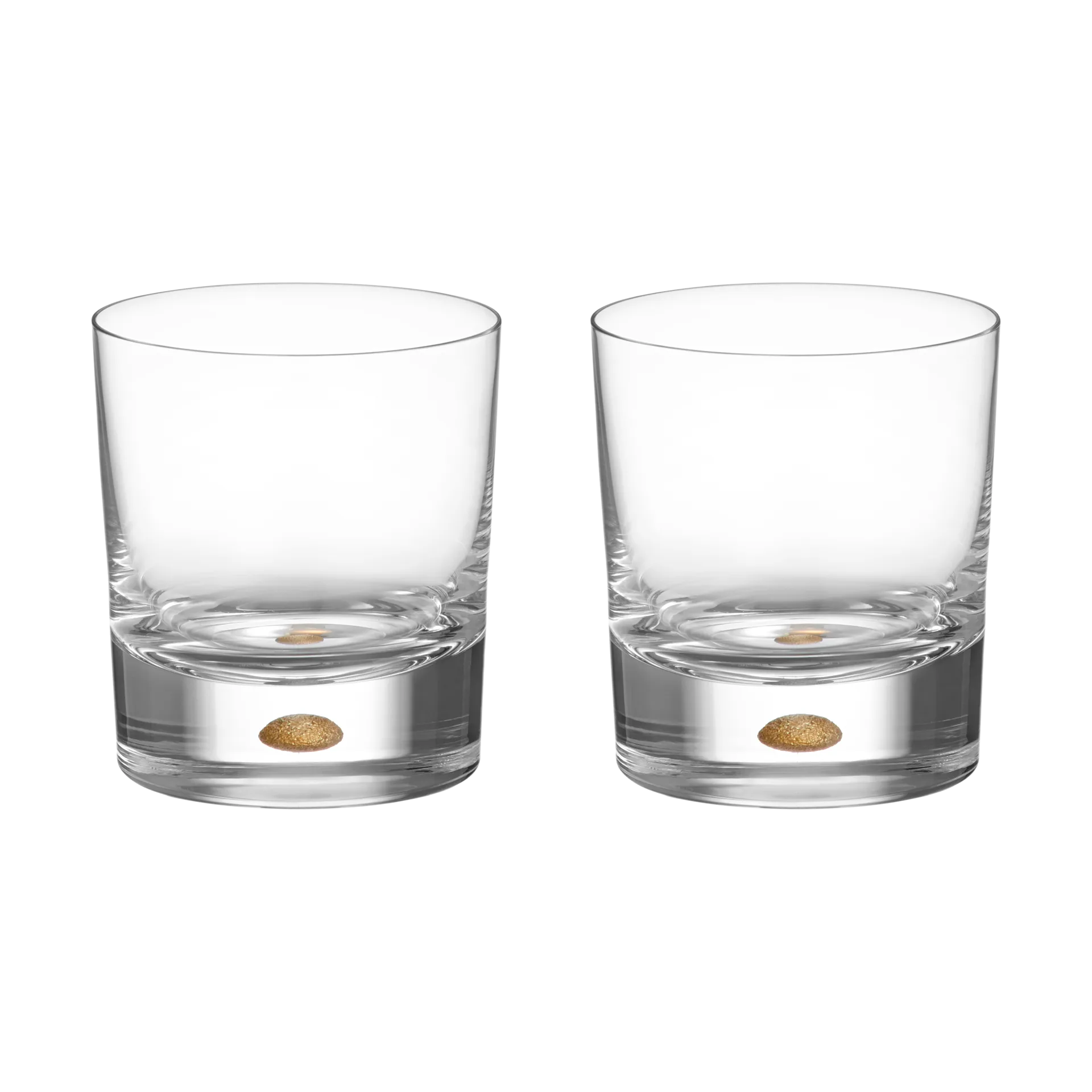 Intermezzo old fashioned 25 cl 2-pack, Gold Orrefors