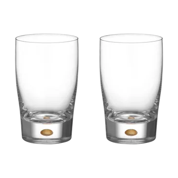 Intermezzo tumbler 25 cl 2-pack - Gold - Orrefors