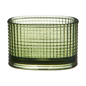 Magica tealight holder super ellipse 5 cm - Green - Orrefors