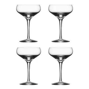 More Coupe glass 4-pack - 21 cl - Orrefors