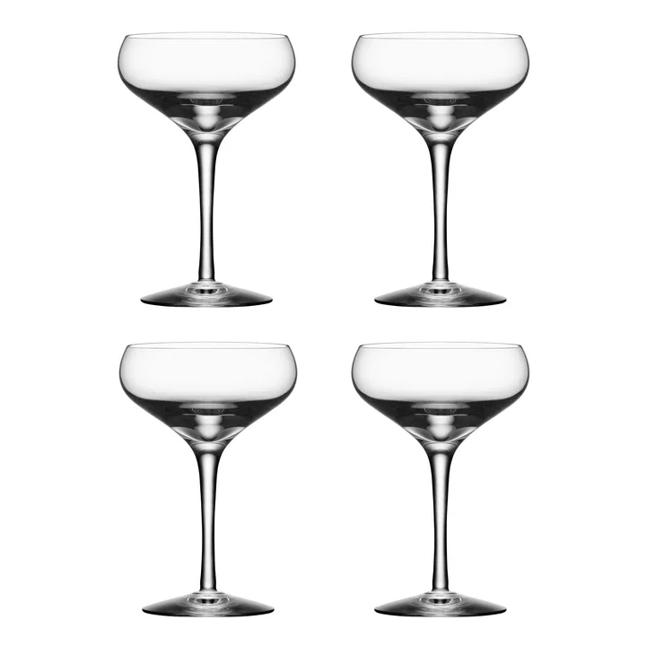 More Coupe glass 4-pack - 21 cl - Orrefors