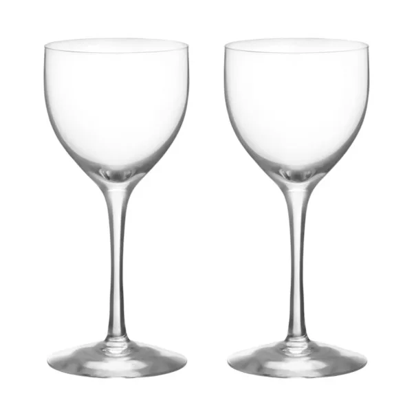 More Nick & Nora glasses 17 cl 2-pack - Clear - Orrefors