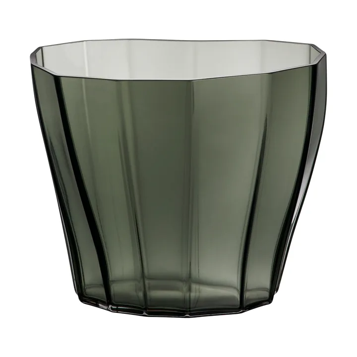 Reed vase 17.5 cm - Moss green - Orrefors