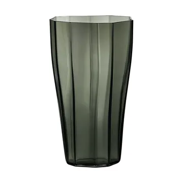 Reed vase 30 cm - Moss green - Orrefors