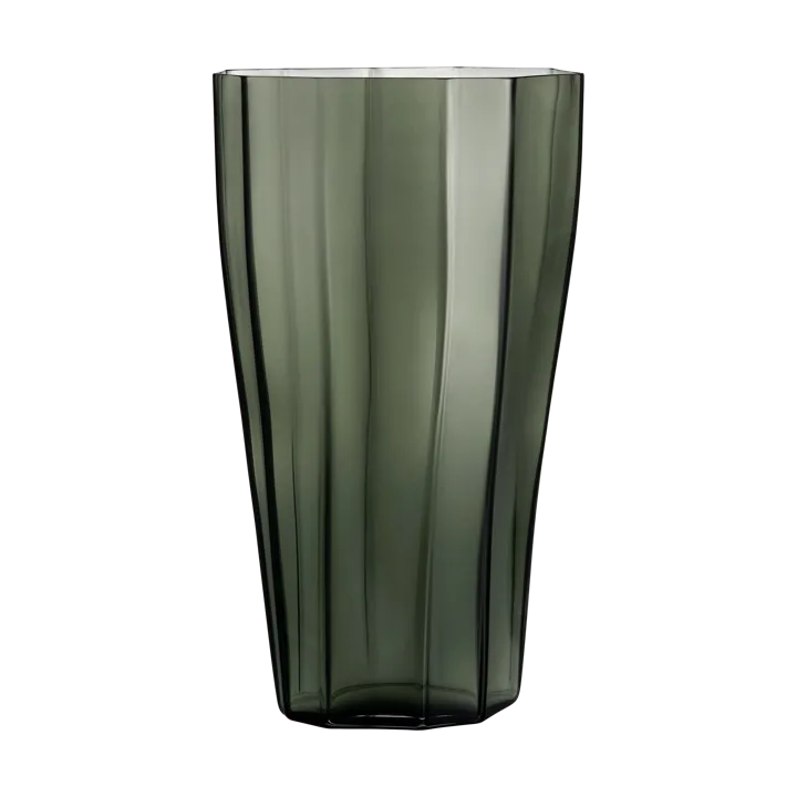 Reed vase 50 cm - Moss green - Orrefors
