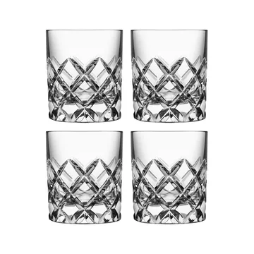 Sofiero whiskey glass 4-pack - Clear - Orrefors