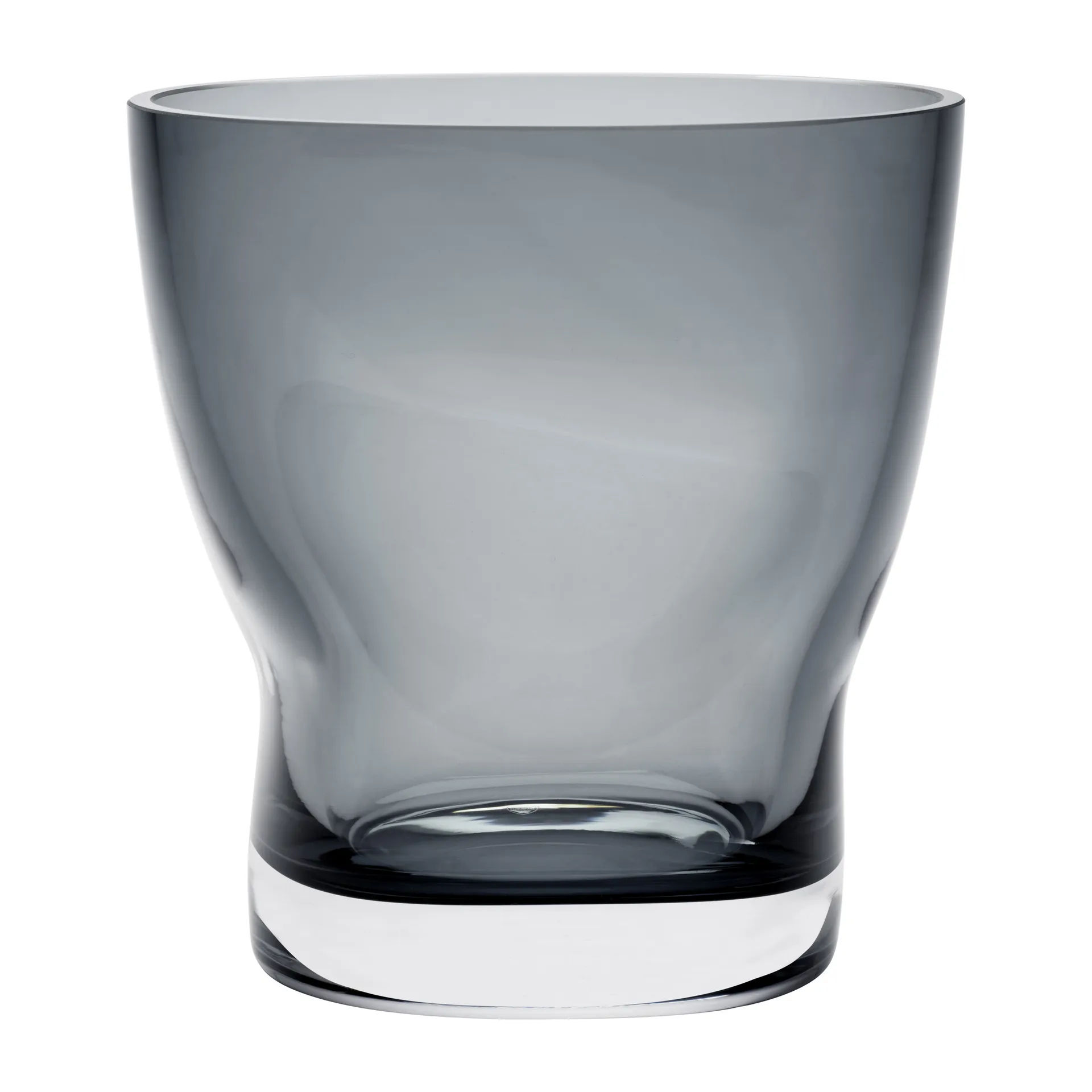 Squeeze tulip vase 18 cm, Blue Orrefors