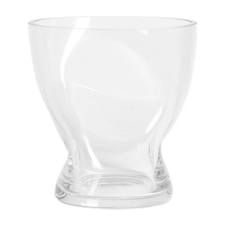 Squeeze tulip vase 18 cm - Clear - Orrefors