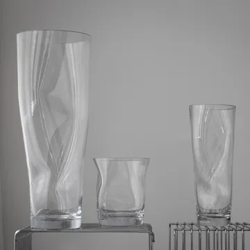 Squeeze vase - Clear - Orrefors