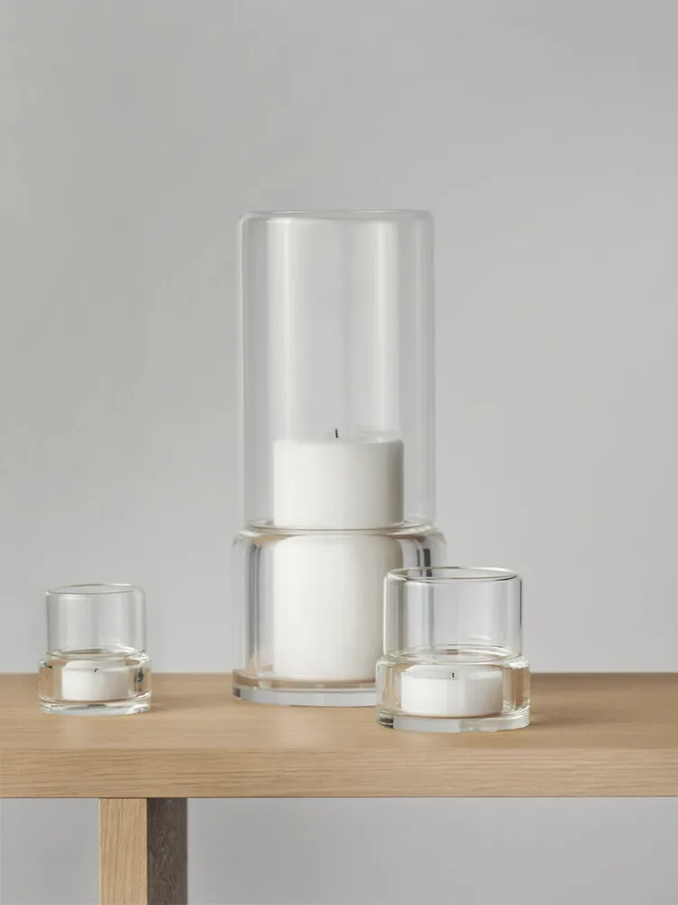 Tou candleholder 70 mm, Clear Orrefors