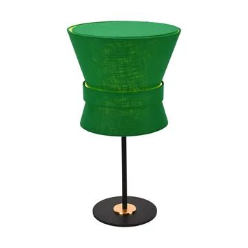 Bow table lamp - Black-emerald green, small 50 cm - Örsjö Belysning