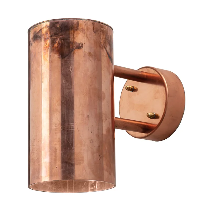 C627 small outdoor wall lamp, Copper Örsjö Belysning