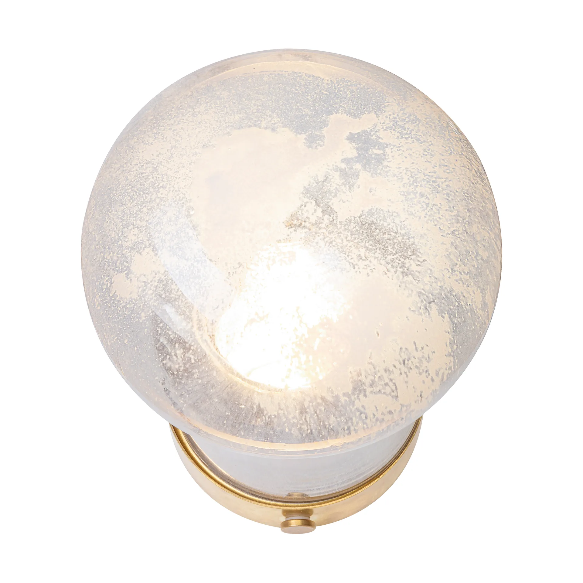 Essence Cloudy portable table lamp, Brass-glass Örsjö Belysning